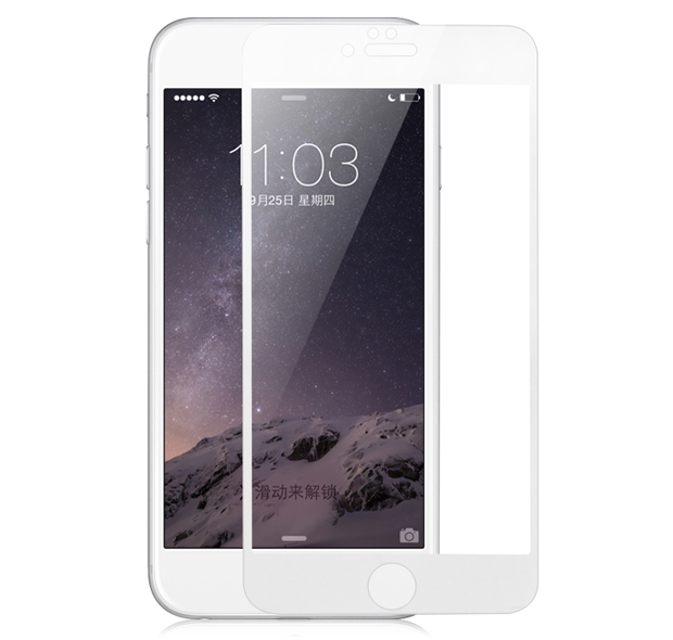 iPhone6 丝印全覆盖钢化玻璃膜